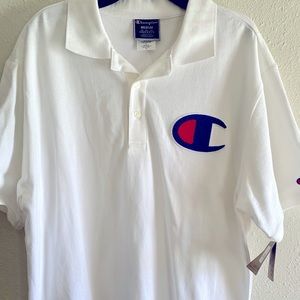 Champion Short Sleeve Polo Shirt (Medium)